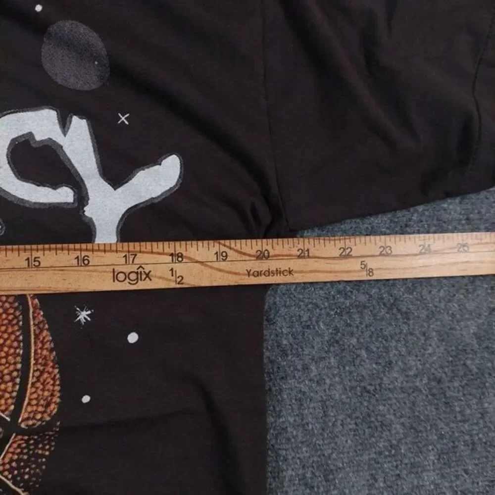 Taz Space Jam AOP T Shirt 90s No Mercy Looney Tunes‎ Single Stitch Modern Boot